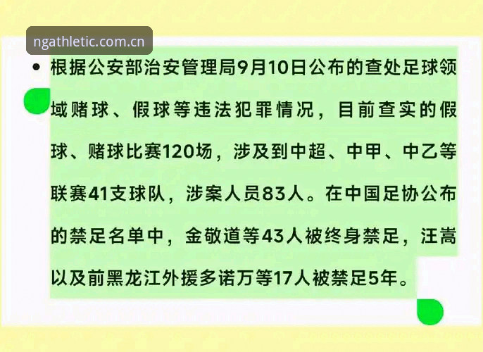 足协第三批禁足名单深度评测：从NG体育手机版教程看行业治理新动向